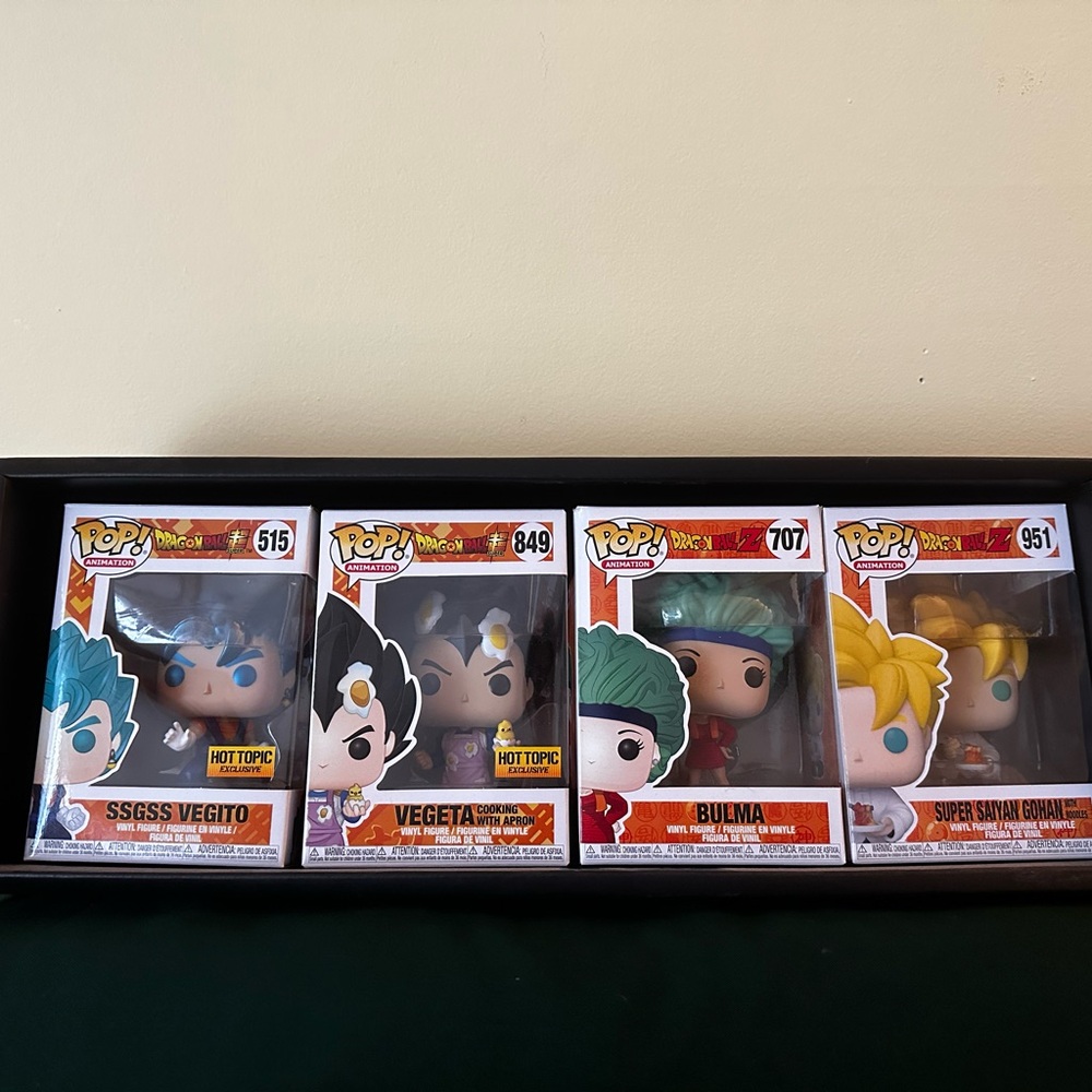 Funko Pop Dragon Ball Z Figures Set bundle